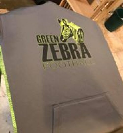 Green Zebra Sweatshirt